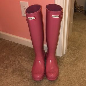 Hunter Boots- Worn Once